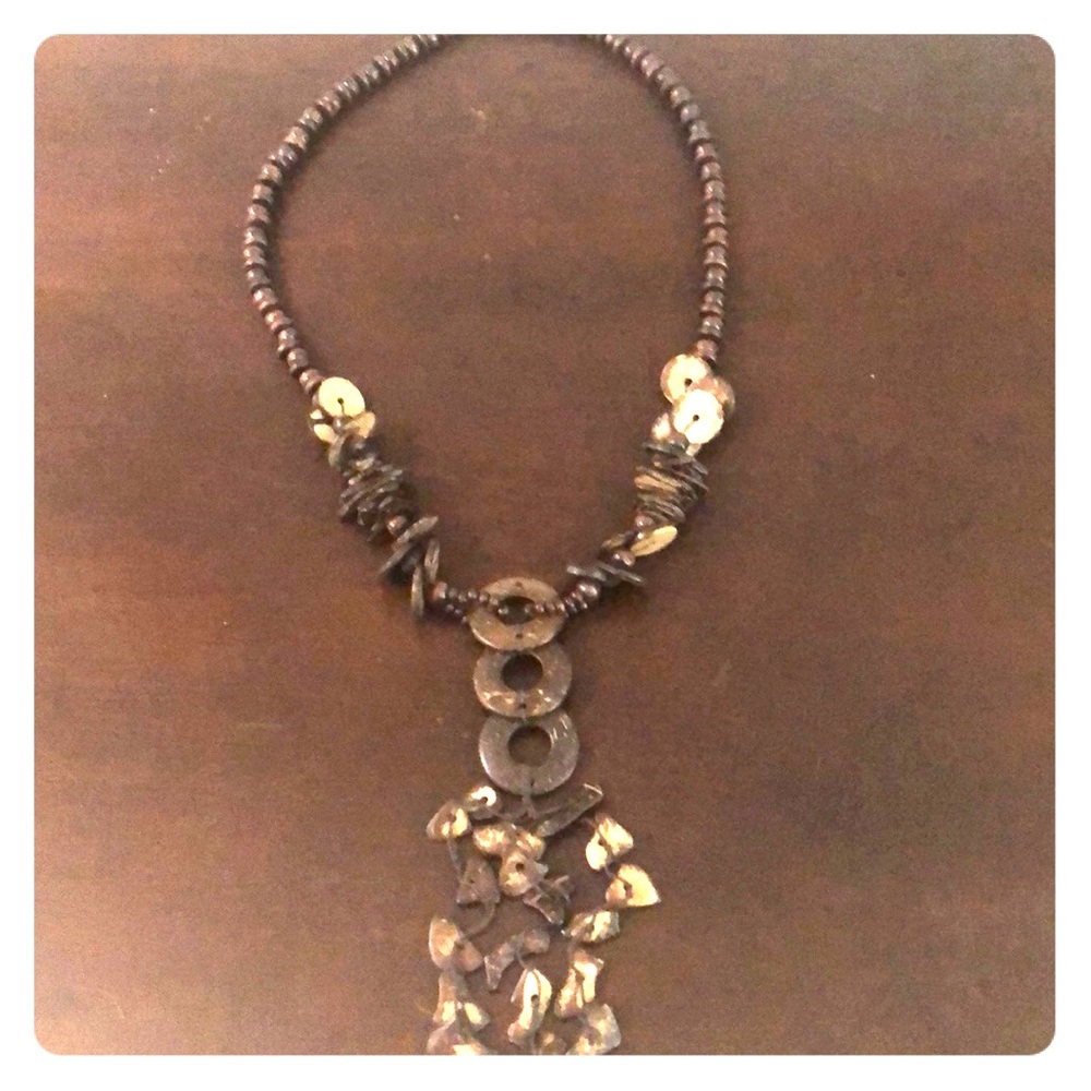 Tribal Coconut 🥥 Shell Necklace